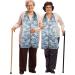 Muloo Adult Bib Scarf Reusable Clothing Protector Daily Eating Aids Accessories Dining Scarf for Elderly Disabled Women Men - Buy Online on GoSupps.com