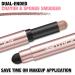 FOCALLURE No Crease Eyeshadow Stick - Matte & Shimmer Eye Shadow Pencil with Smudge-proof Formula - Waterproof Creamy Eye Shadow Stick with Built-in Smudger - APPLE ON MY EYES - Buy Online on GoSupps.com