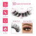 MilyBest 18mm Fluffy Cat Eye False Eyelashes - 10 Pairs | D Curl Volume Faux Mink Lashes for Natural Wispy Look - Pack A - Buy Online on GoSupps.com