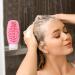 Uozonit Squeeze Bottle - Silicone Dispenser Toiletries Container - 2 in 1 Shampoo Conditioner Dispenser Leak Proof Refillable Squeezable Containers for Home Travel Pink - Buy Online on GoSupps.com