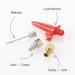 Fischer Unisex 4-Piece Air Pump Adapter Set - Silver One Size EU | International Shipping Available - Buy Online on GoSupps.com