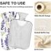 Buy Lavender Flower Hot Water Bottle 2L | Pain Relief & Comfort for Pregnant Women | International Shipping Available - Buy Online on GoSupps.com