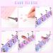 ANGNYA 2 Set Nail Stand Aurora Nail Holder for Painting Nail Stand for Press on with 96 Pcs Reusable Sticky Putty Nail Display Stand Nail Hand Practice Magnetic Nail Art Tools (Round) - Buy Online on GoSupps.com