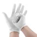 12 Pairs White Cotton Gloves White Gloves 100% Cotton for Kids and Adults Skin Care Eczema & Dry Hands