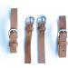 Jeereal Genuine Leather Stirrup Straps (4 Pack) - Adjustable Length Bourbon Brown | Metal Buckle | Premium Quality - Buy Online on GoSupps.com