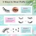 Oreola Half Lashes Kit Clear Band with Bond&Remover Wispy False Eyelashes Natural Look Cat Eye Lashes 10 Pairs 3/4 Corner Lashes Reusable Fake Lashes - Buy Online on GoSupps.com