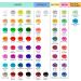 UPGREY 3D Fabric Paint Set - 60 Colors (30ml) Permanent Textile Puffy Paints - Classic, Metallic, Glitter, Neon, Glow in the Dark - for Clothes, T-Shirts, Textiles, Canvas, Wood - with 3 Brushes and 5 Stencils - Buy Online on GoSupps.com