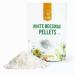 Lehody Natural White Beeswax Pellets 1lbs - Cosmetic Grade-Triple Filtered, Ideal for Skincare, Hand Cream, Lotion, Lip Balms, Selves, Candle Making