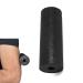 Fascia roller small 1-piece fascia roll 15 cm middle-hard in the set in black fascia roll hard massage roller for yoga regeneration after sports for beginners and competitive athlete fascia roller