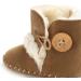 EDOTON Baby Winter Snow Boots | Button Design | Soft Non-slip Sole | 6-12 Months | Brown - Buy Online on GoSupps.com