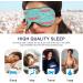 Light Blocking Sleep Mask - Cute Smiling Crab Eye Mask for Travel Naps & Sleep | Adjustable Soft Blindfold for Men & Women - Buy Online on GoSupps.com