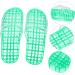 MAGICLULU 2 Pairs Slippers Quick Drying Shower Slippers Green Home Indoor Slippers Non Dorm Shoes Gym Foot Spa Soak Tub Shower Footware Massaging Travel Pvc Household Plastic Barrel 28x10.3cm 11x5pcs Greenx5pcs - Buy Online on GoSupps.com