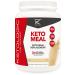 Ketologic Keto Meal Replacement Shake Powder for Optimal Results + MCT Oil + Grass-Fed Whey - Perfectly Formulated Macros for Ketosis - 20 Servings - Vanilla