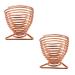 Makeup Blender Sponge Holder 2 Pack with Gold Alloy - Makeup Sponge Stand for Drying