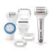 Panasonic Cordless Shaver & Epilator for Women | ES-EL9A-S | 7 Attachments for Gentle Wet/Dry Hair Removal, Foot Scrubber, Body Cleansing Brush - Buy Online on GoSupps.com