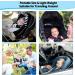 KAKIBLIN Baby Travel Pillow - Neck & Head Support for Car Seat, Pushchair - Yellow Fox Design - Buy Online on GoSupps.com