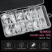 240pcs AOREAM Extra Short Almond Nail Tips Soft Gel Matte Nails - Full Cover Press On Tips for Nails Salon & DIY Short Square-Almond Nails - Buy Online on GoSupps.com