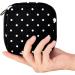 Feminine Product Storage Bag with Polka Dots - Portable Period Kit for Women - Buy Online on GoSupps.com