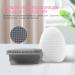 Yeadmal Silicone Facial Cleaning Brush | 2-Part Face Scrubber for Men & Women | Soft Face Brush (White & Gray) - Best for Radiant Skin - Buy Online on GoSupps.com