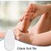 Glass Foot File Callus Remover - Clear Glass Foot File Pedicure Helper | in-Shower Foot Scrubber Dead Skin Remover Dry Heels Skin Remover Pedicure Kit for Feet Dead Skin Smoothing Egg - Buy Online on GoSupps.com