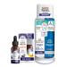 GuruNanda Black Seed Oil Cold-Pressed Nigella Sativa - Rich in Vitamin D3 5000 Units K2 & E & Dual Barrel Oxyburst Whitening Mouthwash - Contains Hydrogen Peroxide