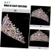 Crown Headband Crown Wedding Crown for Bride Wedding Headpiece for Bride Bridal Crown Wedding Accessories for Brides Birthday Crowns for Women Bachelorette Crown 17.00X17.00X9.00CM Golden - Buy Online on GoSupps.com
