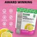 Kaizen Naturals Pre-Workout Pink Lemonade 243g Pouch - Buy Online on GoSupps.com