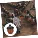 VILLCASE 5 Pcs Color Block Wooden Nuts Wood Acorns Charm Crafts Pendant Arts and Crafts for Kids Nuts Necklace Acorn Nut Charms Bracelets for Women Wooden Decor Miss Diffuser Pine Cones - Buy Online on GoSupps.com