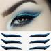 Autocollants pour Eye Liner | D calque Fard Paupi res Femme - Adh sif Tenue Longue Bandes Pour Sorties Danse Voyage Sc ne M res Bleu - Buy Online on GoSupps.com