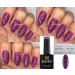 Bluesky Nail Gel Polish Santa Lavender Lavender Deep Pink Purple Multi Colours Glitter UV LED Soak Off Christmas Color