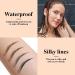 3D Waterproof Microblading Eyebrow Pen Natural Brows Eyebrow Pencil with 4 Fork Tip Magical Liquid Eyebrow for Makeup Beginners (Black) - Buy Online on GoSupps.com