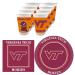 Virginia Tech Hokies Party Supplies - 48 pieces (Serves 16)