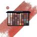 Milageto 54 Colors Eyeshadow Palette Eye Shadow Palette Gift Kit Blendable Enduring Highly Pigmented Eye Makeup Palette for Women Girls - Buy Online on GoSupps.com