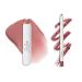 Julep The Perfect Pair 2pc Set It's Balm Tinted Lip Balm Vintage Mauve and With a Trace Retractable Creamy Long-Lasting Lip Liner Antique Rose