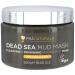 PraNaturals Dead Sea Mud Mask 550g Organic Natural & Vegan Cruelty-Free Cosmetic - Mineral-Rich Hydrates Detoxifies & Deeply Cleanses Skin Anti-Ageing Suitable for All Skin Types