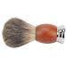 Elegant Wooden Handle Shaving Brush | Ergonomic Beard Brush for Home & Travel - Premium Quality - Buy Online on GoSupps.com