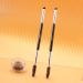 Beili Duo Eyebrow & Eye Brush Set - Precision Eyelash Mascara Brush for Flawless Makeup Application | 2pc BA18 - Buy Online on GoSupps.com