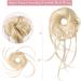 REECHO Super Long Tousled Updo Curly Wavy Messy Bun Hair Piece in Light Blonde - Buy Online on GoSupps.com