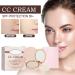 CC Cream Compact SPF 50+ CC Cream Makeup longue dur e imperm able et r sistant la transpiration poudre anti-cernes avec miroir et poche de maquillage (couleur naturelle) 8 g (Lot de 1) couleur naturelle - Buy Online on GoSupps.com