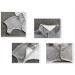 Warm Shoulder Vest for Pain Relief | Arthritis Prevention & Migraine Support | Gray Thin Design - International Shipping - Buy Online on GoSupps.com
