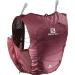 Salomon Active Skin 8 Set Women's Hydration Vest with 2 Soft Flasks (500ml), Trail Running and Hiking Medium Earth Red/Cabernet