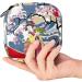Stylish Menstruation Pad Bag with Zipper | Women's Napkin & Tampon Collection | Cherry Blossom Kimono Design - Buy Online on GoSupps.com