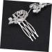 FRCOLOR Bridal Wedding Hair Comb Comb Floral rhinestone pin bride Rhinestone Headband Hair Comb - Buy Online on GoSupps.com