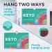Willa Flare Keto Cheat Sheet Magnets - Easy Reference for 192 Keto Snacks and Foods! Correct Ketogenic Measurements for Your Keto Cookbook - Easy Keto Diet Fridge Guide Plus Extra List of 500 Foods - Buy Online on GoSupps.com