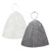 2 pieces sauna sauna hat sauna hat sauna caps men sauna hut felt saunahut funny felt hat sauna felt sauna hat hats easy to hang up breathing active universal size accessories for women men
