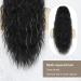 Porsmeer 76cm Wavy Curly Black Ponytail Hair Extension - Clip-In Afro Braid for Women | Natural Look & Easy to Use - Buy Online on GoSupps.com