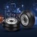 V-Shape Groove Wheel 5mm Bore 625 Bearing Pulley - Double Bearing Sliding Gate Accessories for CNC & 3D Printer - Pack of 20 - Buy Online on GoSupps.com