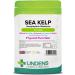 Lindens Sea Kelp 500mg - 100 Tablets | Rich in Potassium Iodide (Iodine) | Thyroid Skin Energy Metabolism & Cognition Support | Sea Moss | Vegan | 3+ Months Supply | Made in the UK