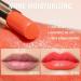 Oulac 2-in-1 Lipstick & Lip Balm - Juicy & Shiny Lip Care for Smooth Hydrated Vegan Orange Shock! - Buy Online on GoSupps.com