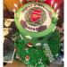 Your Football Team Logo Birthday Personalised 7.5 in Edible Icing paper Cake Topper Decoration - Buy Online on GoSupps.com
